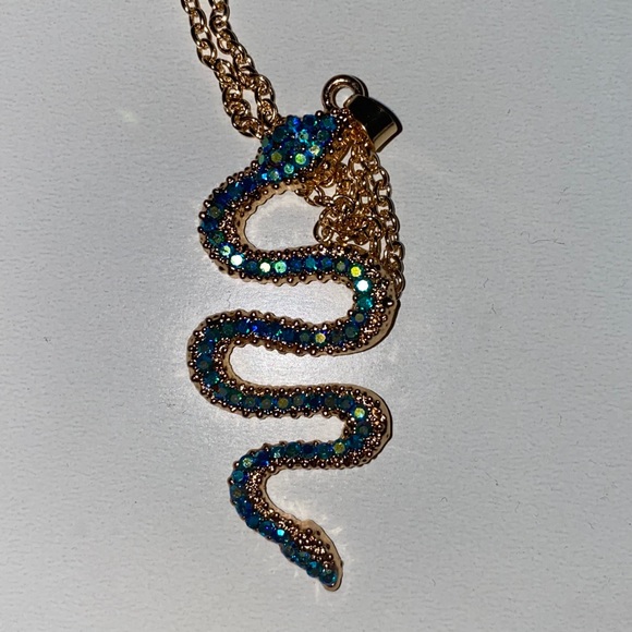 Snake Pendant Necklace - Picture 3 of 4